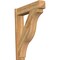 Ekena Millwork Funston Arts & Crafts Rough Sawn Outlooker, Western Red Cedar, 8"W x 36"D x 44"H OUT08X36X44FST03RWR - alternate 1